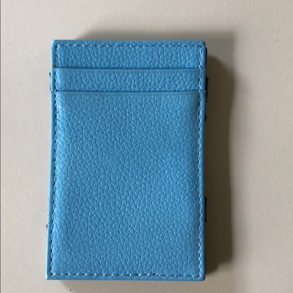 Lands’ End leather card holder/bill fold